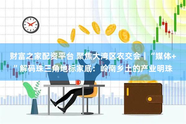 财富之家配资平台 聚焦大湾区农交会｜“媒体+”解码珠三角地标家底：岭南乡土的产业明珠