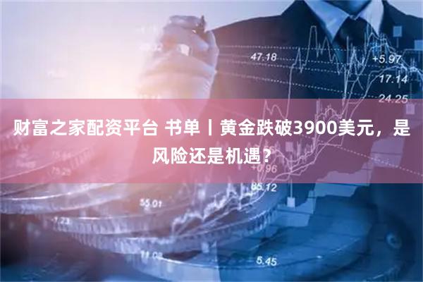 财富之家配资平台 书单丨黄金跌破3900美元，是风险还是机遇？