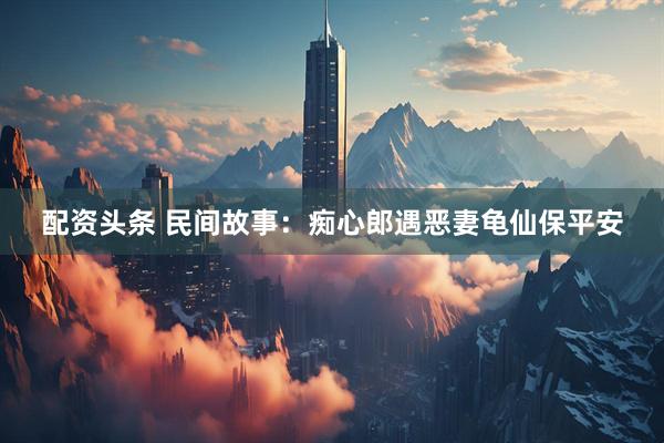 配资头条 民间故事：痴心郎遇恶妻龟仙保平安